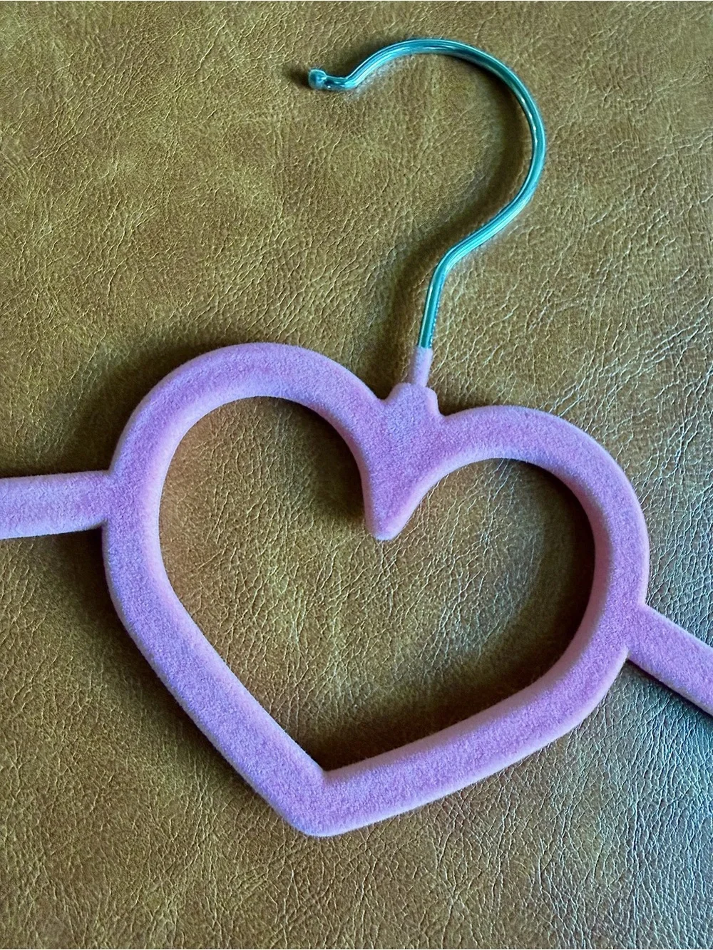 Set of 16 Pink Velvet Heart Hangers Bridesmaid Wedding Coquette Girly